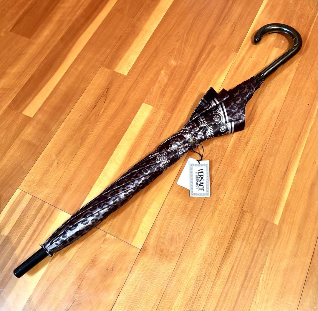 在庫処分 半額 新品タグ付】GIANNI 60cm 傘 VERSACE 小物