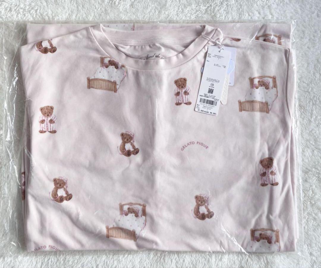 ＊新品未開封＊GOOD NIGHT BEAR柄ワンピース ピンク 新品未開封＊GOOD NIGHT BEAR柄ワンピース ピンク - メルカリ