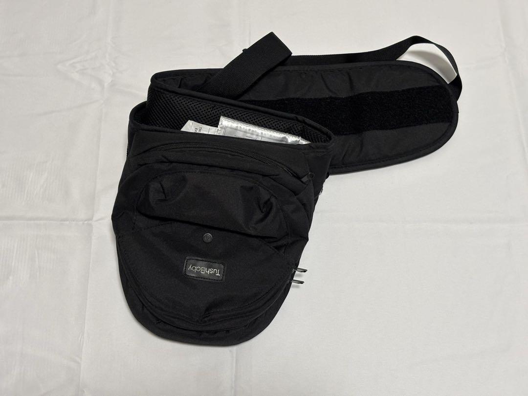 TushBaby タッシュベビー　ヒップシート　ブラック　美品