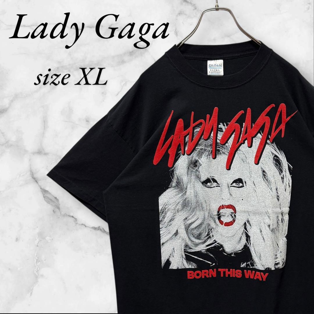Lady Gaga Born This Way Tシャツ　黒　XL