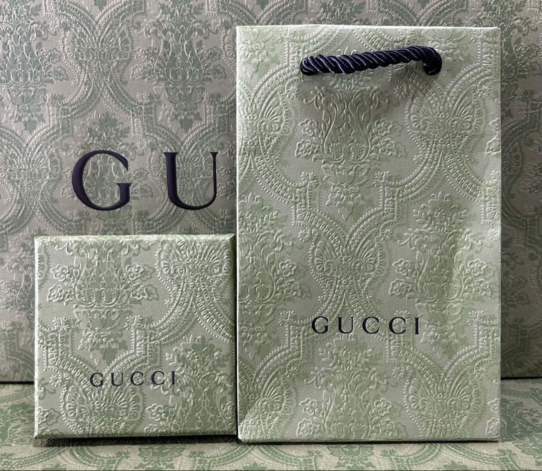 新品 未使用 GUCCI グッチ ライオンヘッド クリスタルリング 指輪 16号