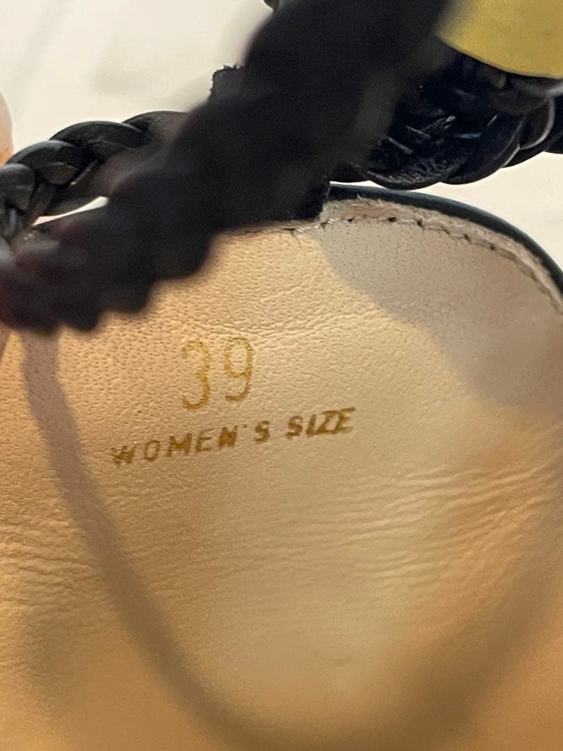 【未使用】TODS トッズ Tバックル フリンジ ハラコ フラット シューズ❤︎