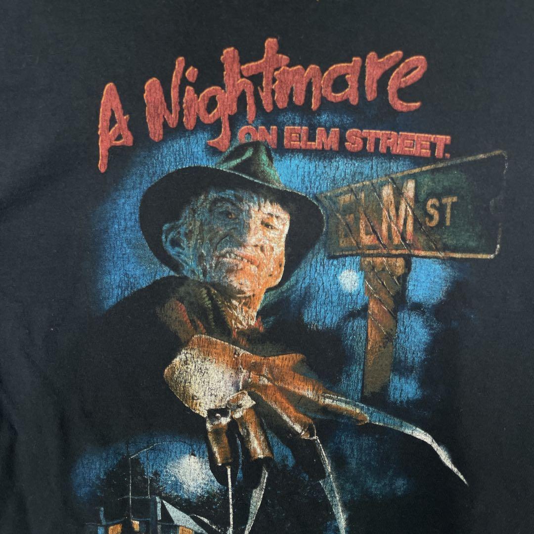 エルム街の悪夢 フレディー オフィシャル映画Tシャツ S 黒 美品