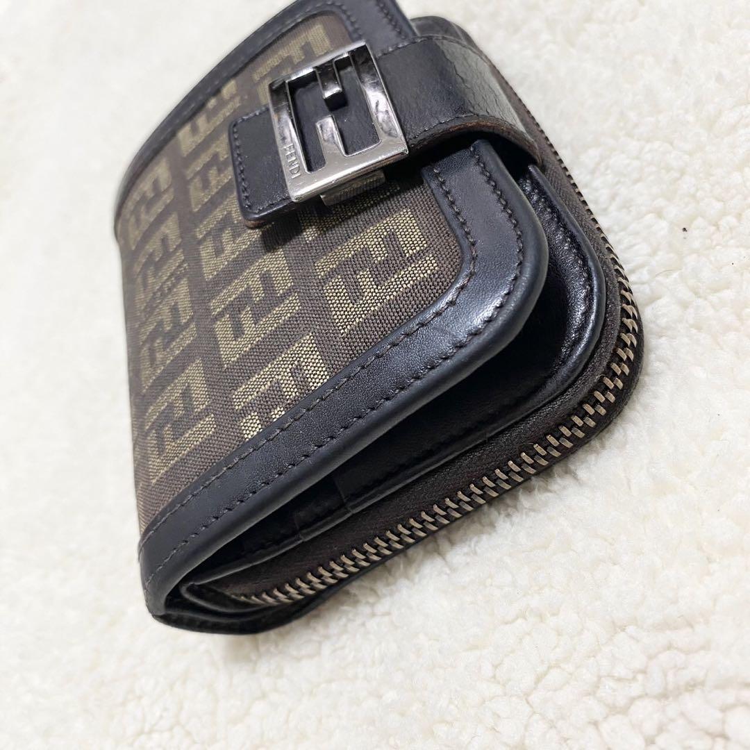 通販レディース - FENDI フェンディ 財布 ズッキーノ ファスナー