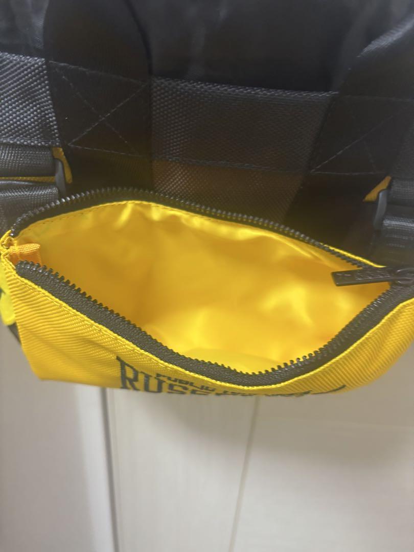 新品未使用 RUSSELUNO ラッセルノ イエロー ブラック カートバッグ