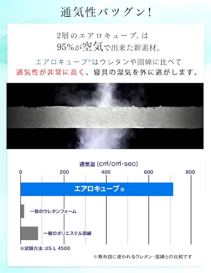 アイリスオーヤマ　エアリーマットレスエクストラ 11cm　AMEX-110S