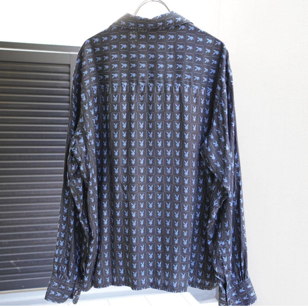 UNUSED PLAYBOY OPEN COLLAR SHIRT サイズ1