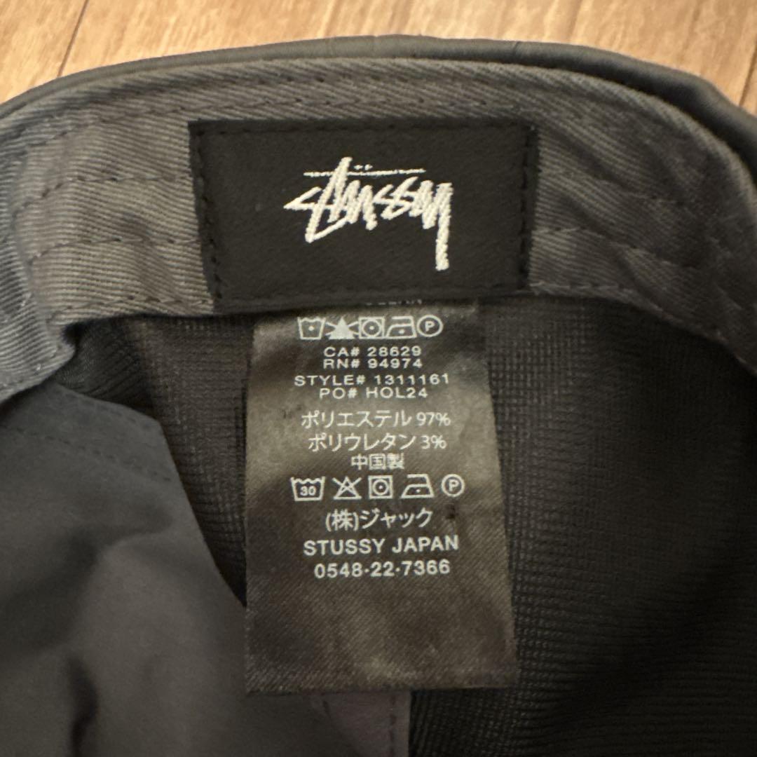帽子 Stussy 24fw MD Burly Threads CAP GREY