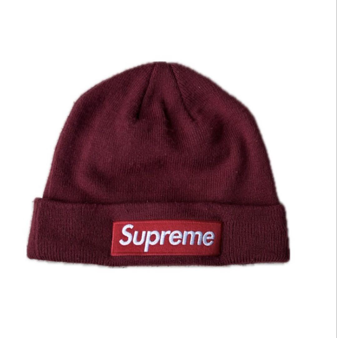 22aw supreme ribbed beanie ニット帽 ビーニー Supreme ビーニー22AW NEWERA ボックスロゴ ニットBeanie - メルカリ