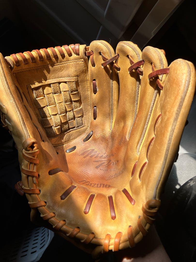 ミズノプロ 実使用 硬式 投手、内野手用グローブ