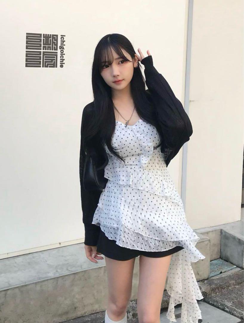 Aイレヘムシアードットミニワンピース イレヘムシアードットミニワンピースHOLIDAY&HOLIDAY - メルカリ