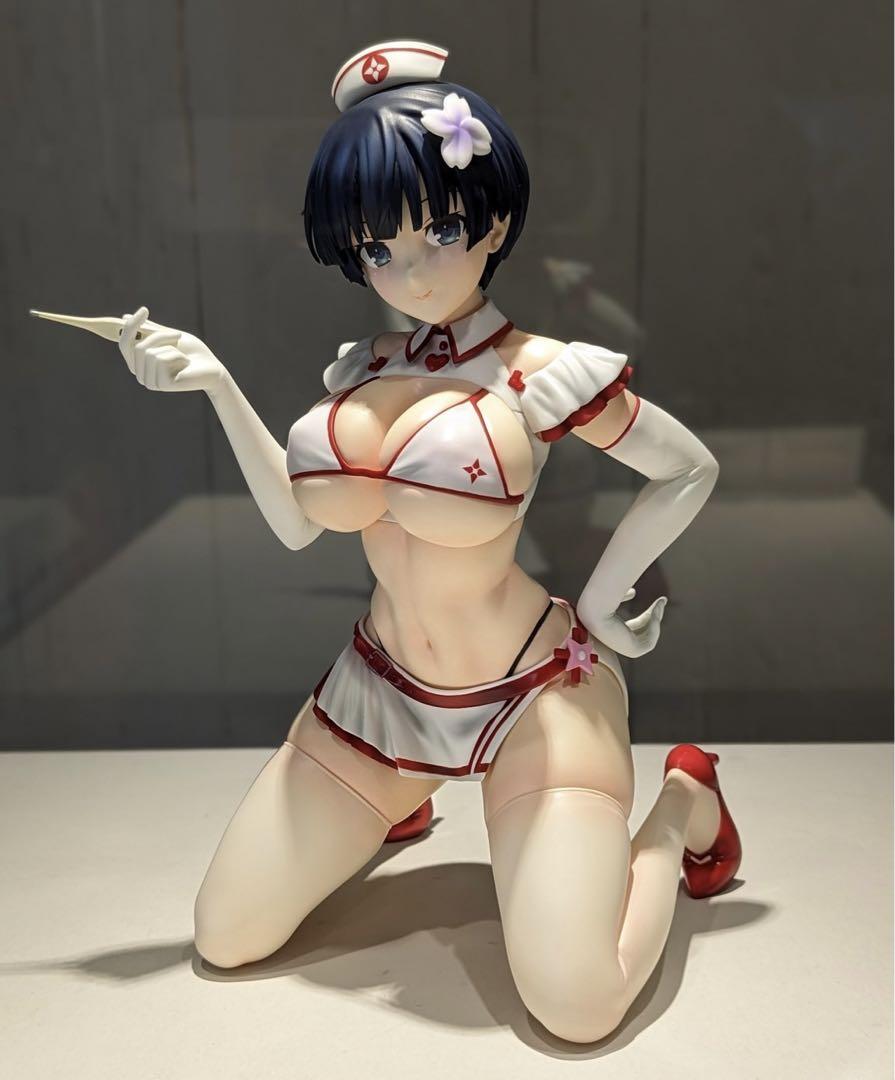 新品未使用　夜桜セクシーナースフィギュア　閃乱カグラNEWLINK 【HS特典】