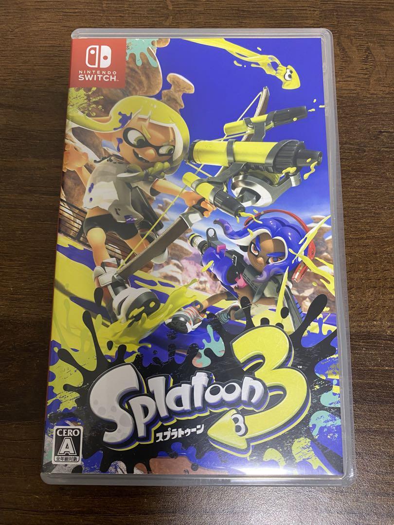 Switch スプラトゥーン3 中古　美品