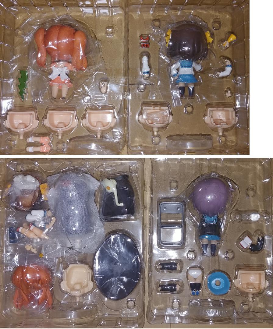 送料込】ねんどろいど 涼宮ハルヒの憂鬱 4体セット ハルヒ、長門