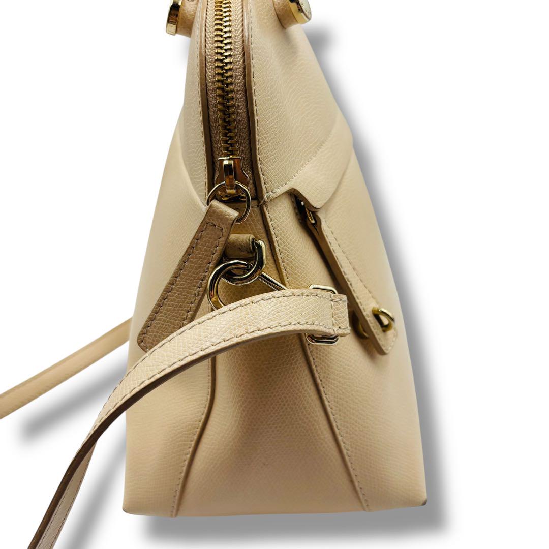FURLA フルラ ショルダーバッグ パイパー 2WAY バッグ ベージュ
