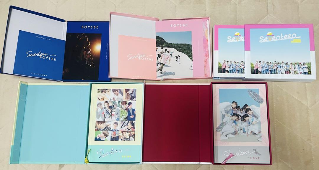 seventeen 過去アルバム まとめ売り