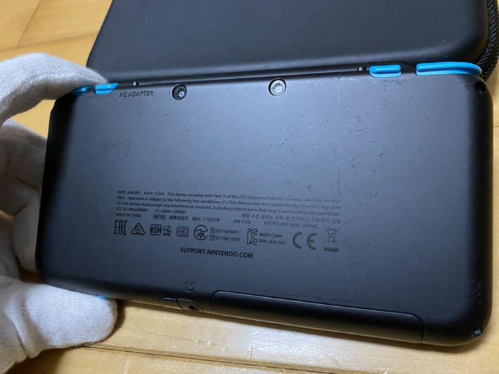 できません♮ 使用頻度少 Newニンテンドー2DSLL ブラック×ターコイズ r9RWF-m35247780883 美品 ✥サムスリタ