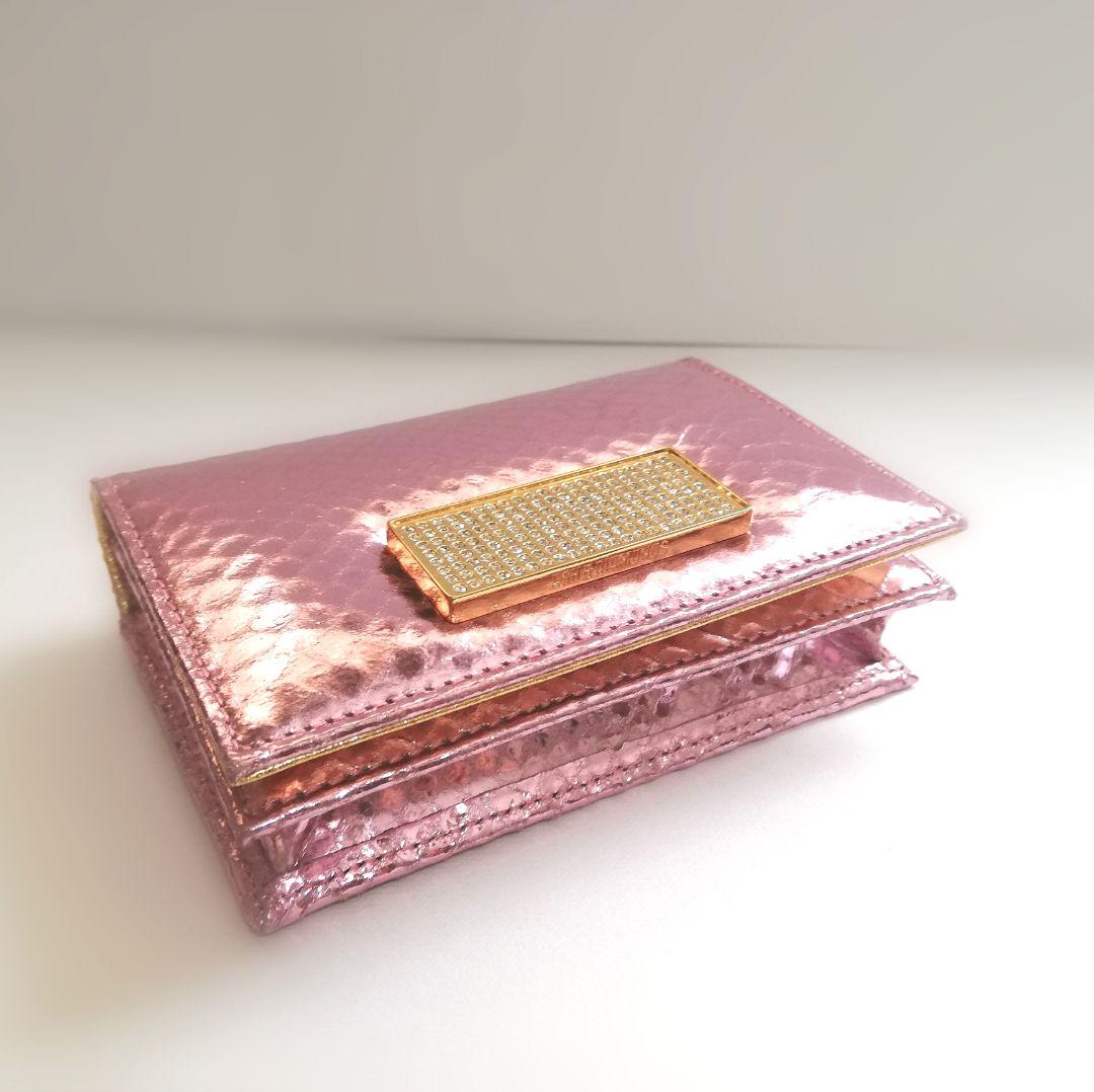 未使用 ASH&DIAMONDS マイクロバッグ ピンク×ゴールド 未使用 ASH&DIAMONDS マイクロバッグ ピンク×ゴールド - メルカリ