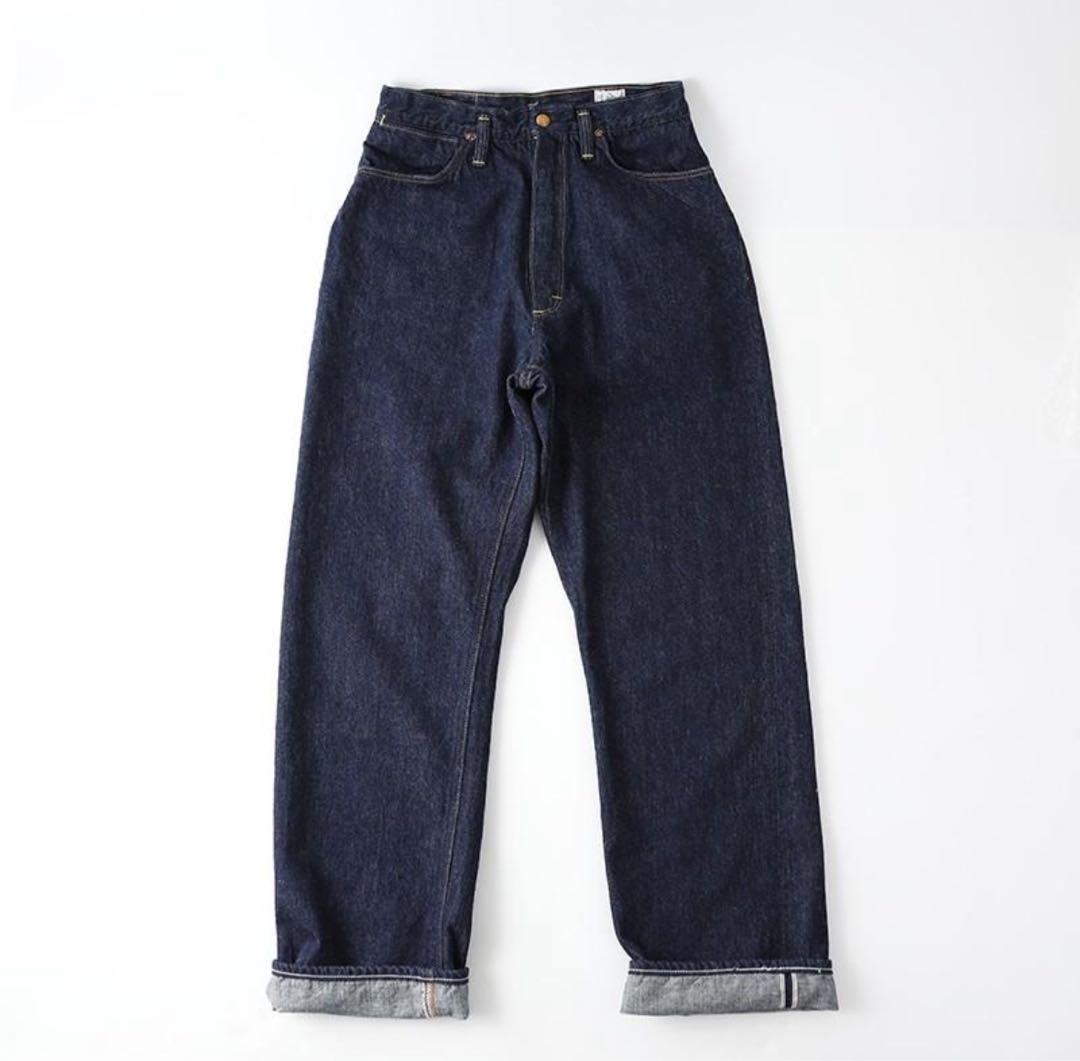 orSlow オアスロウ ハイウエストデニムパンツ S（1）