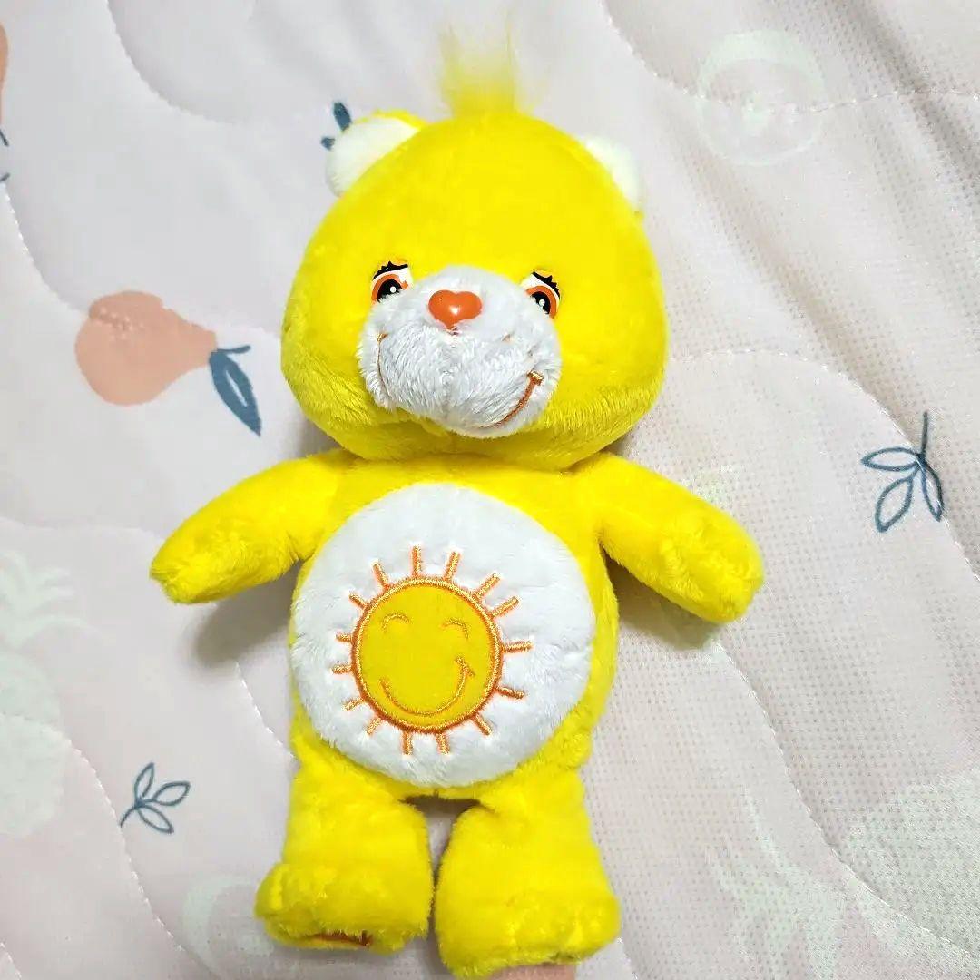 Amazon.co.jp: ケアベア きらきらBIGぬいぐるみ4 イ ー 黄色