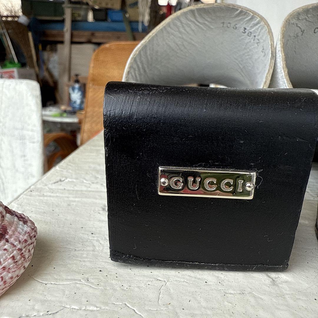 GUCCI ホワイト スライドサンダル 36C
