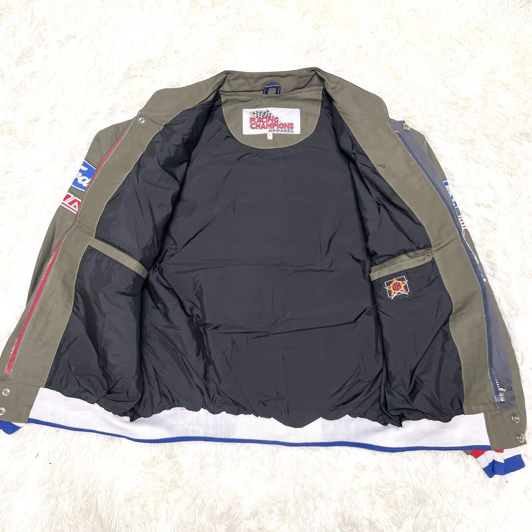 Us Customized Zig-Zag Embroidered Rib Collared Work Jacket