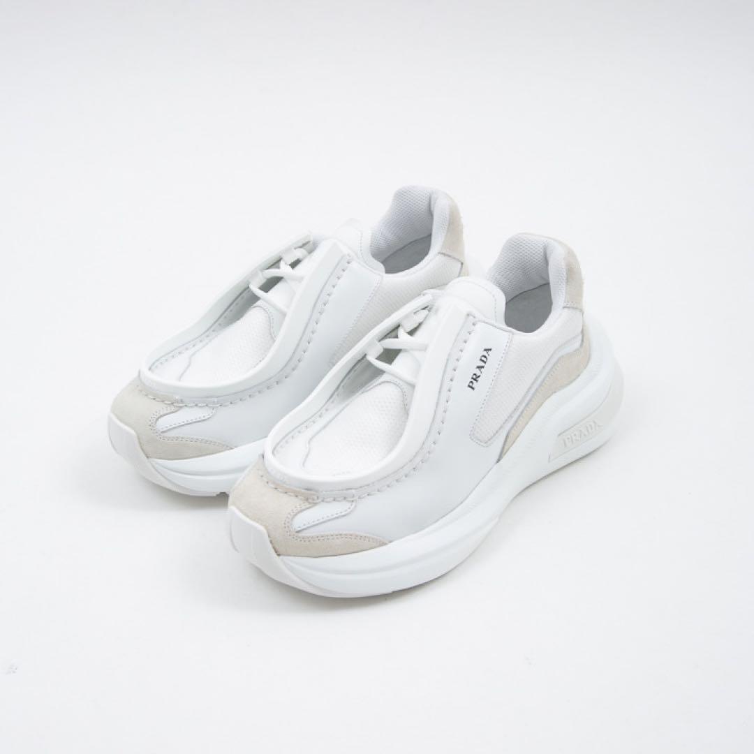 PRADA System Sneaker White