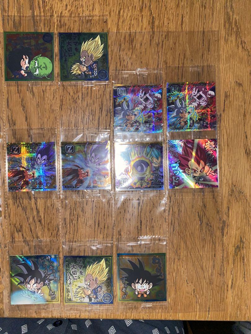 ドラゴンボールカードセット ホロ加工　バラ売り可