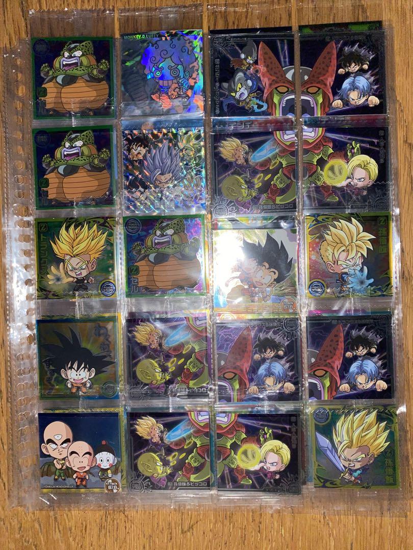 ドラゴンボールカードセット ホロ加工　バラ売り可