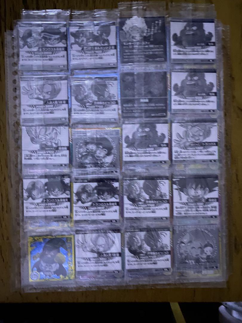 ドラゴンボールカードセット ホロ加工　バラ売り可