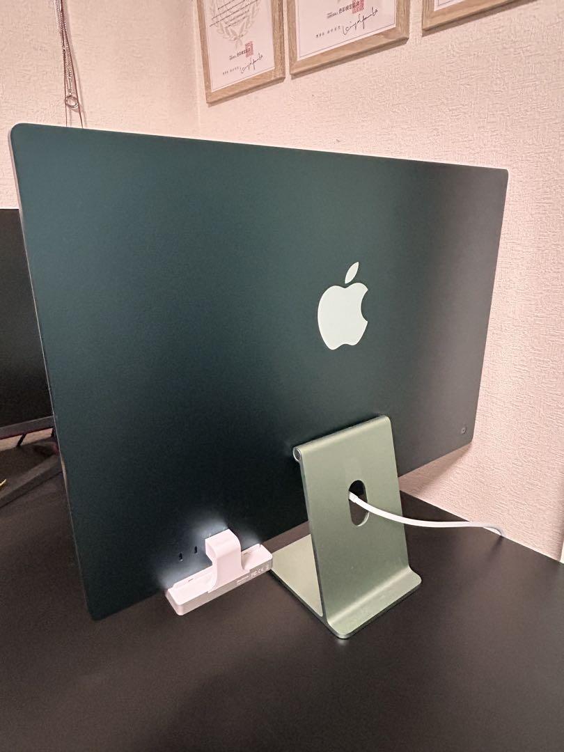 M1 iMac 24インチ 16GB/512GB グリーン オマケ付 M1 iMac 24インチ 16GB/512GB グリーン オマケ付