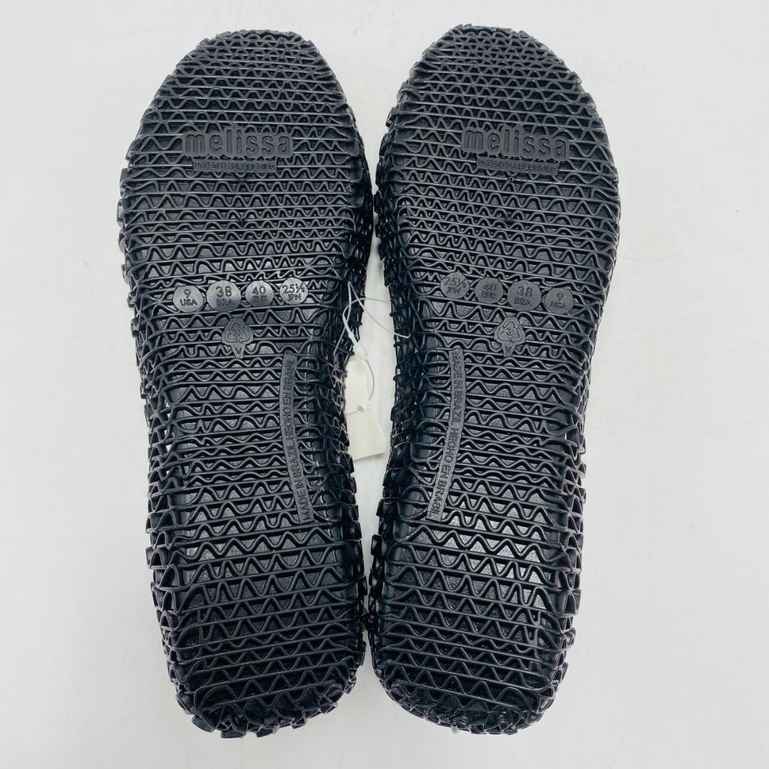 新品 melissa campana メタリック フラットシューズ 25.5cm