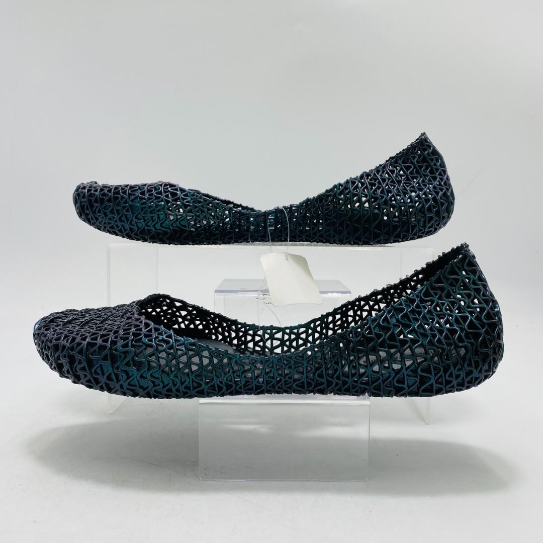 新品 melissa campana メタリック フラットシューズ 25.5cm