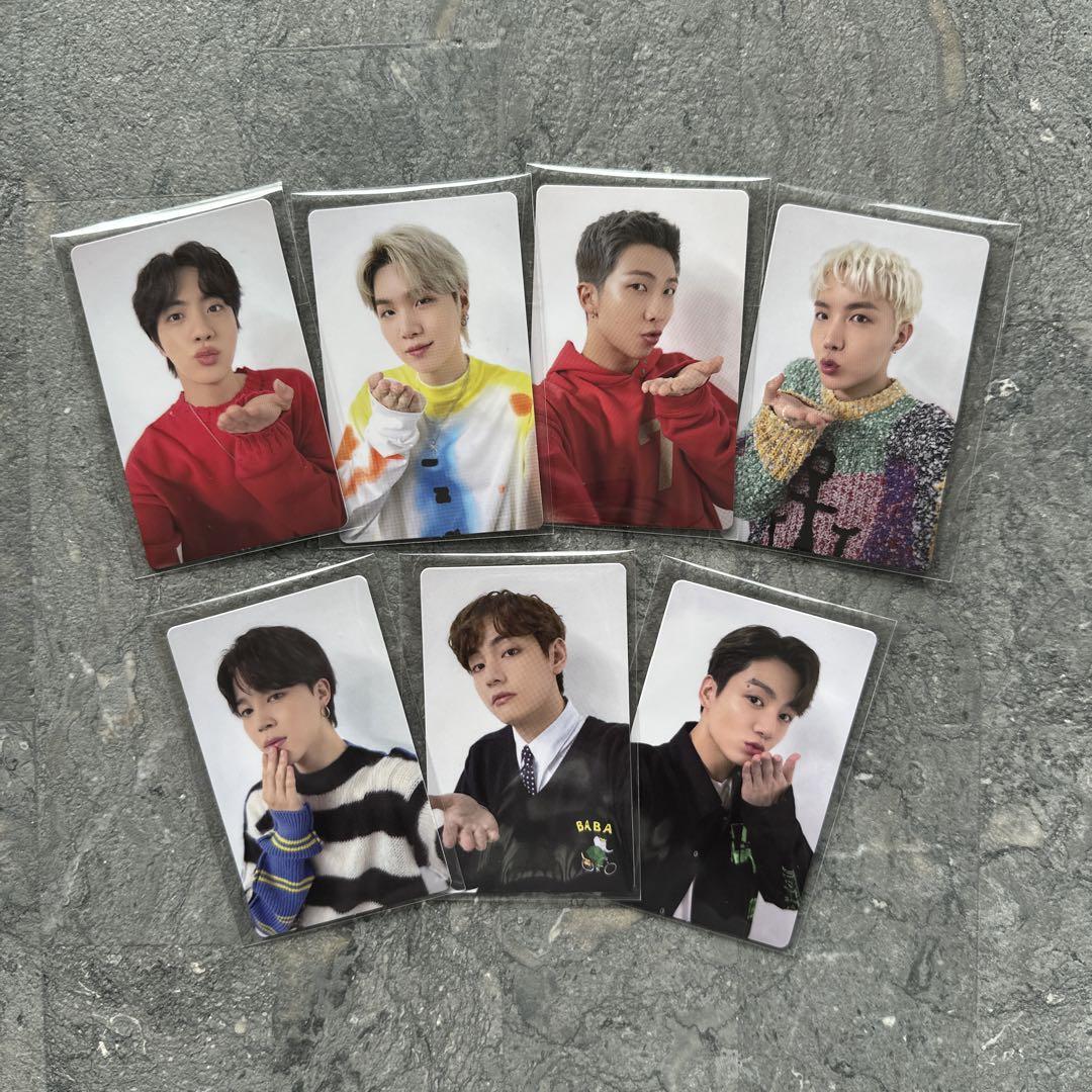 公式 BTS JPFC モバイル W会員 限定 特典 トレカ 7枚セット