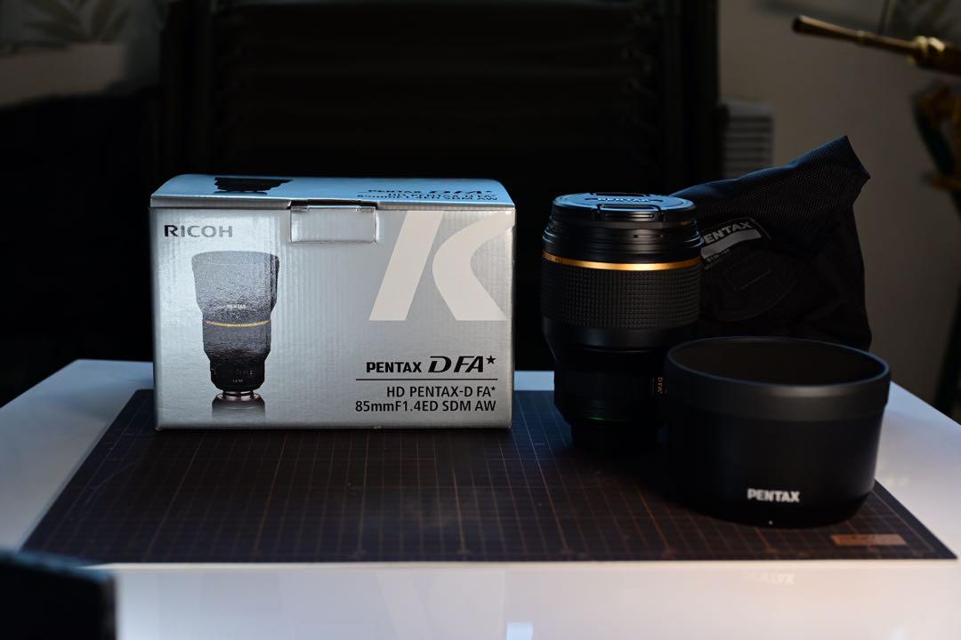美品！HD PENTAX-D FA★ 85mmF1.4ED SDM AW