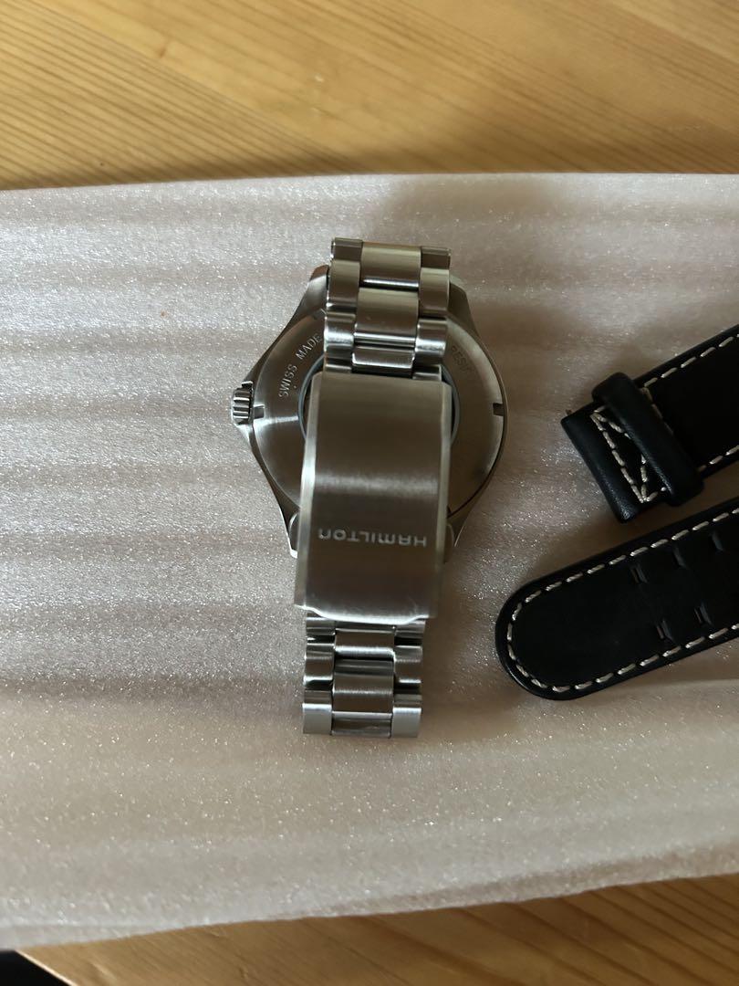 7/6AM迄　特価HAMILTON カーキエアレース42mm H76535731
