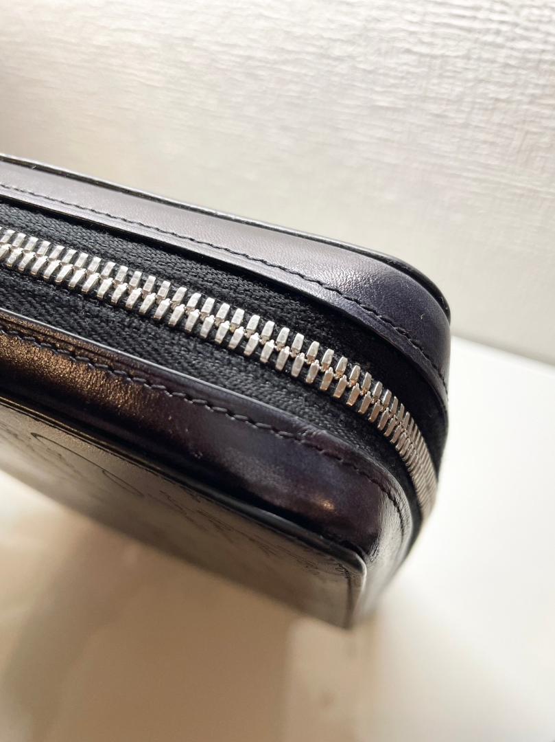 【極美品】ベルルッティ イタウバ ワイド スクリットレザー