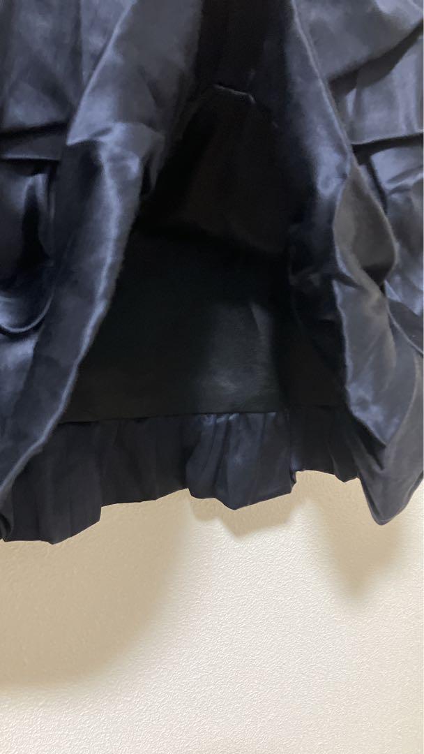 美品 エストネーション F シルク混ノースリーブワンピース