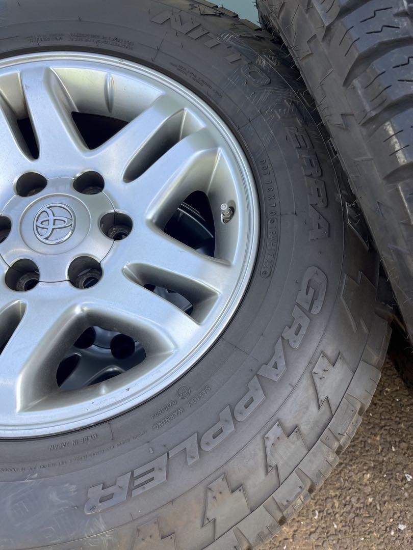 nitto trail grappler オールテレイン 17インチ タイヤのみ