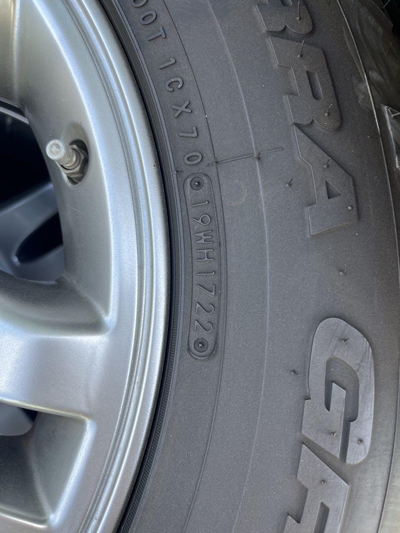 nitto trail grappler オールテレイン 17インチ タイヤのみ