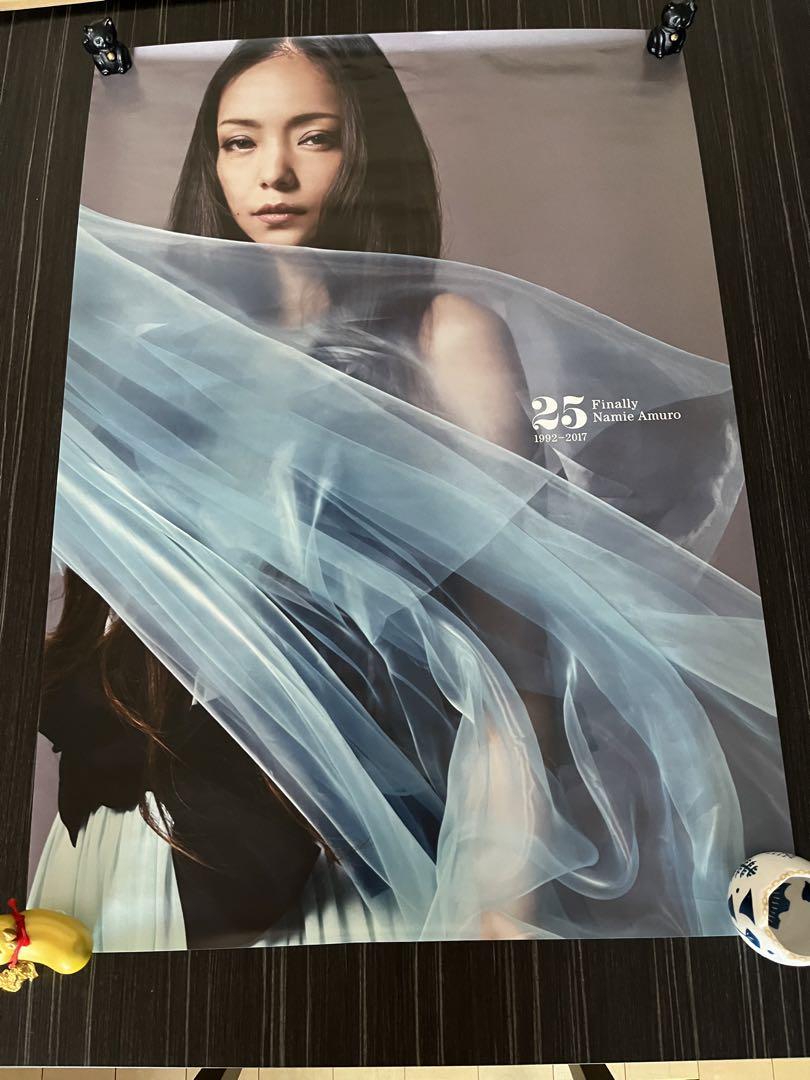 安室奈美恵 Finally 25th Anniversary ポスターありCD