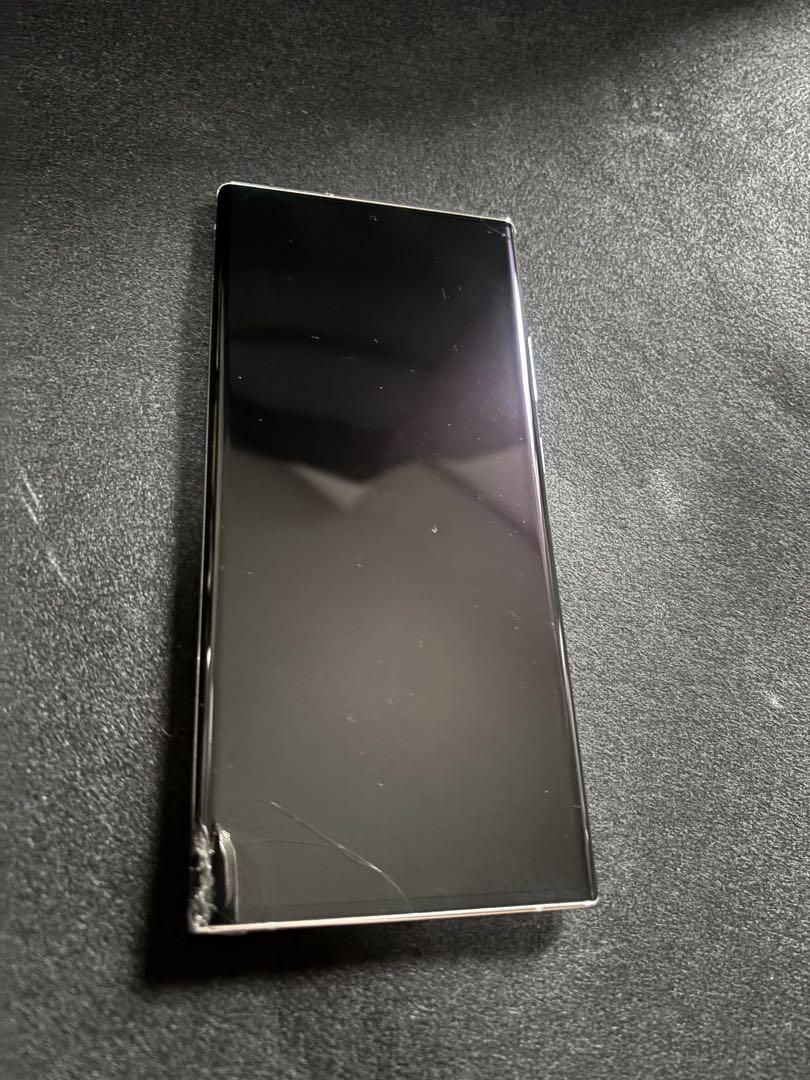 韓国版 Galaxy Note 20 Ultra ヒビあり