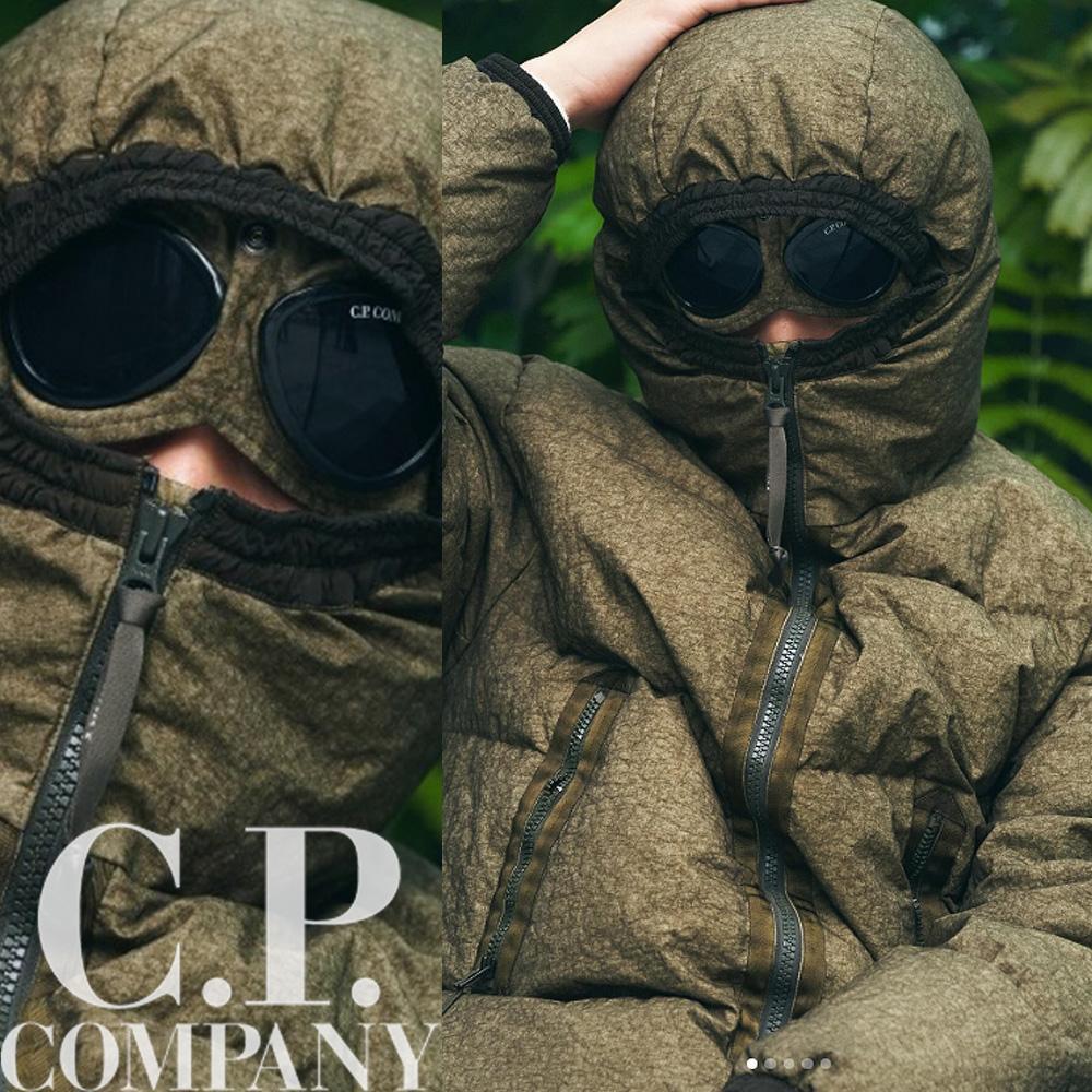 【新品】C.P. COMPANY CO-TED ダウンジャケット　定価18万円 新品18万 C.P. COMPANY Co-TeD ゴーグル付ダウンジャケット