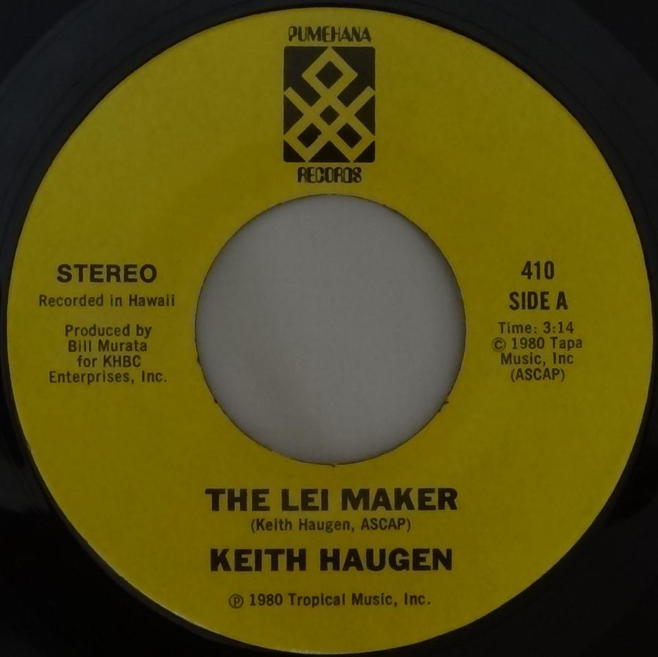 洋楽 The Lei Maker / Keith Haugen /'80 Hawaii