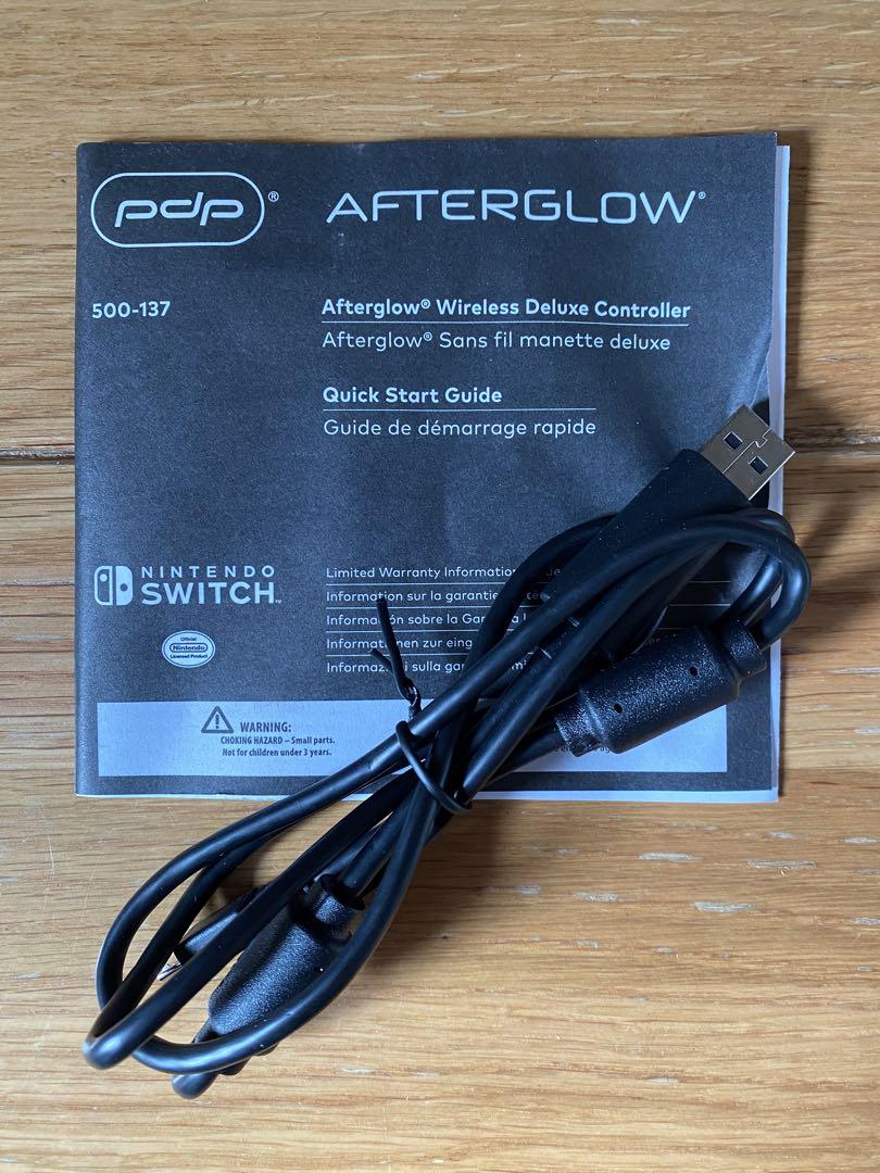 PDP Afterglow スイッチ ワイヤレス プロコントローラー