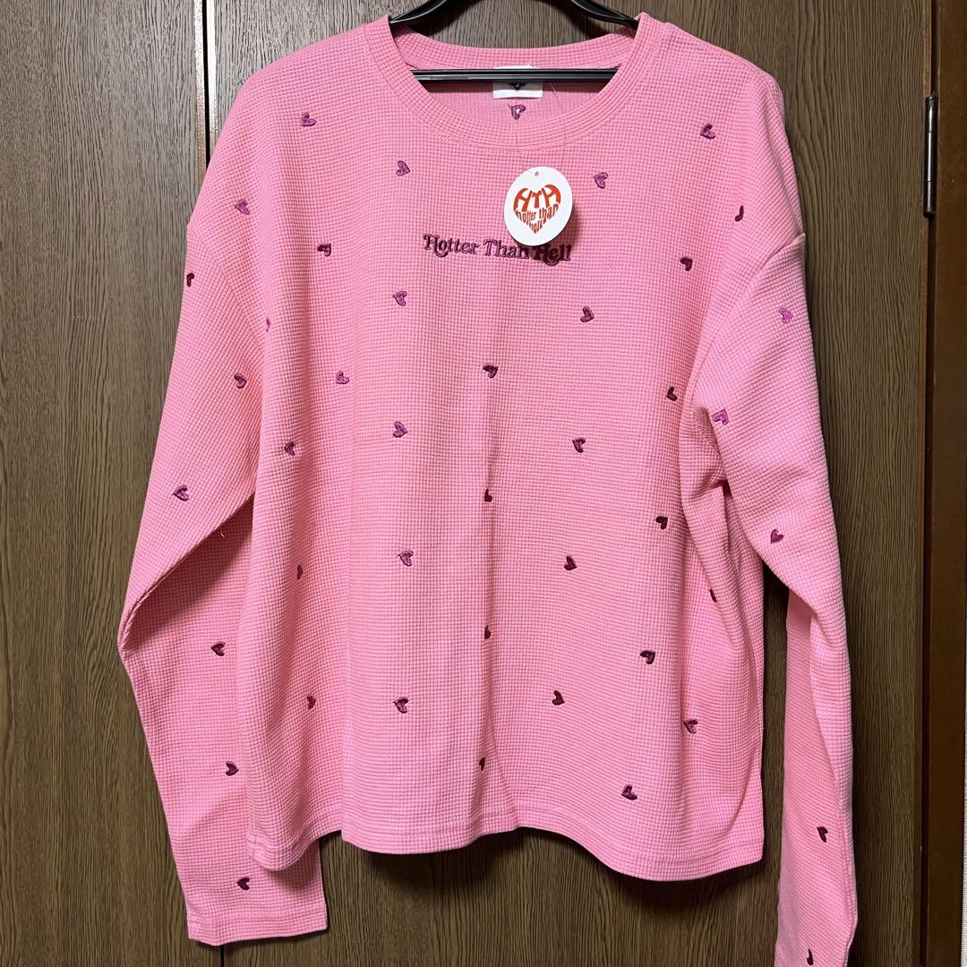 トップス HTH randomheart Wafful LongTee