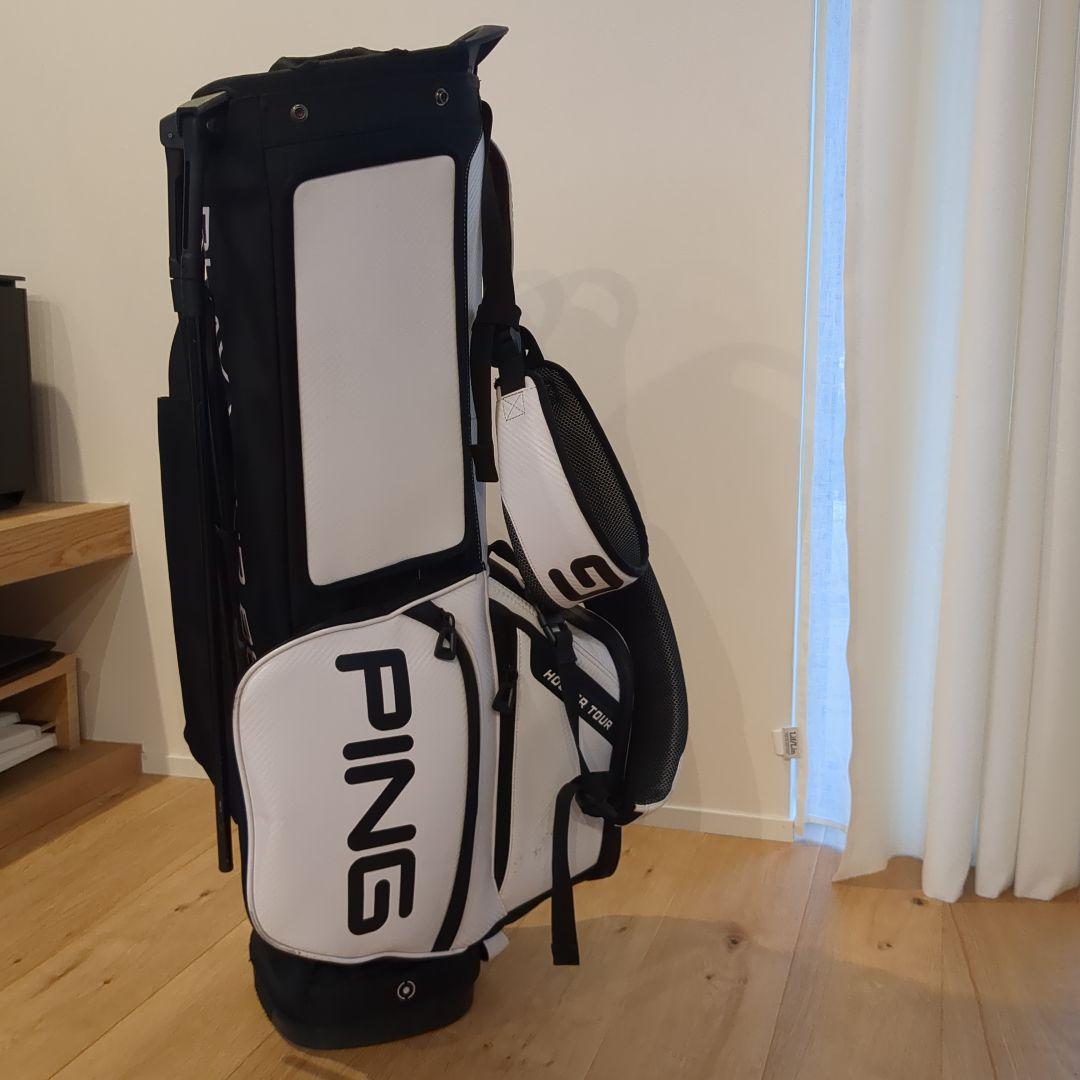 PING HOOFER TOUR ゴルフバッグ (ヘッドカバー付き)