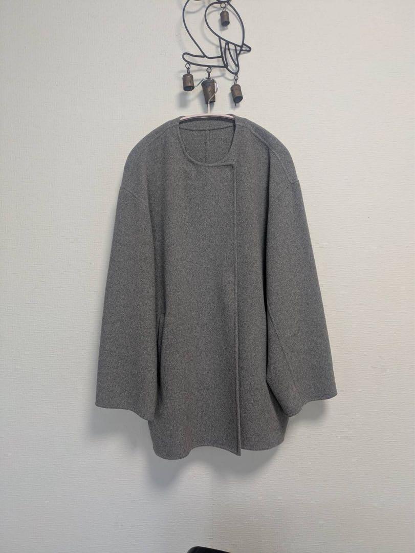 SLOBE IENA 23AW HAMILTON ダブルフェイスショートコート