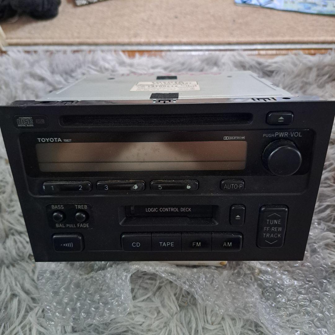 希少　当時物　15クラウン　マジェスタ　純正　オーディオ　ステー付き