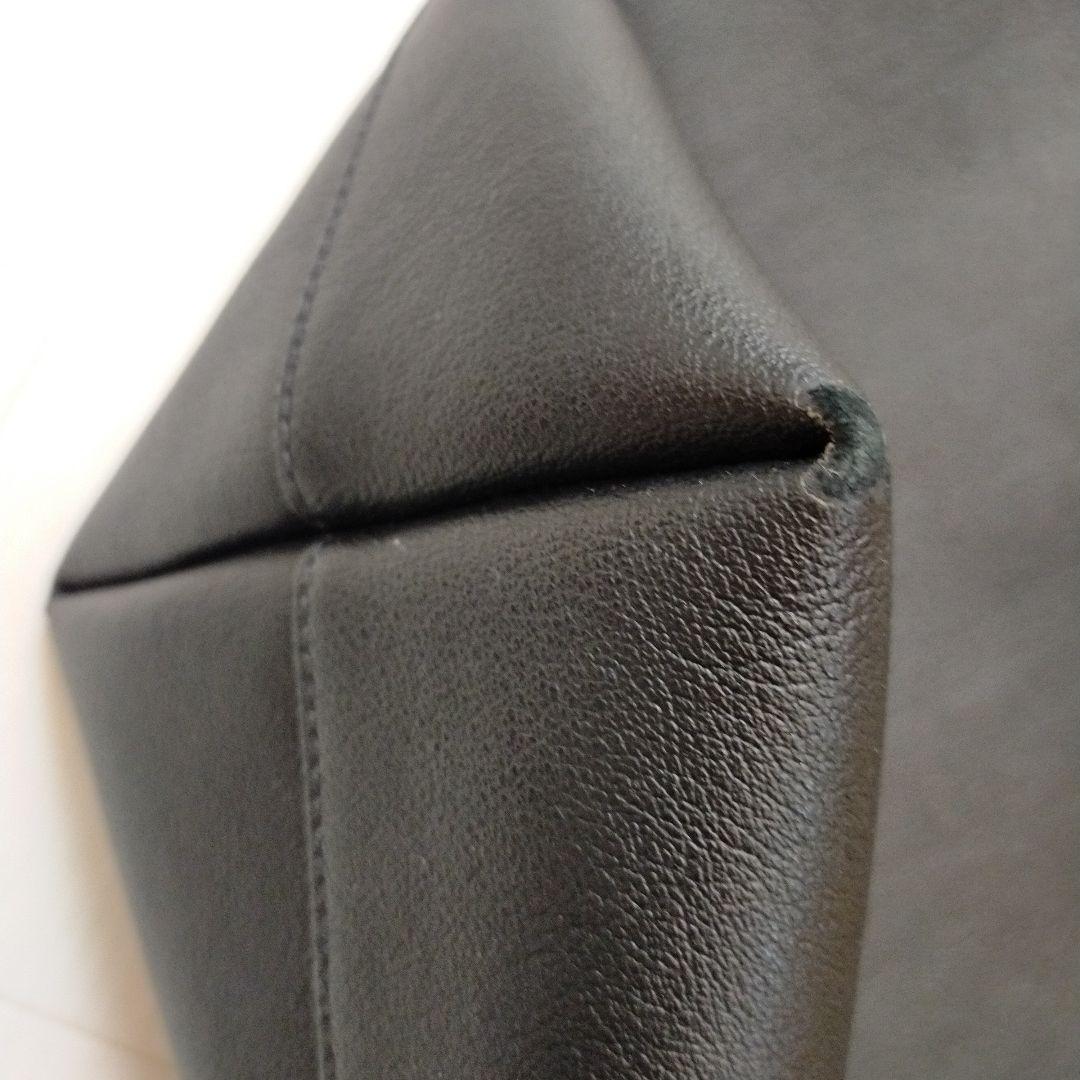 YSL 黒 トートバッグ ブランドタグ付き